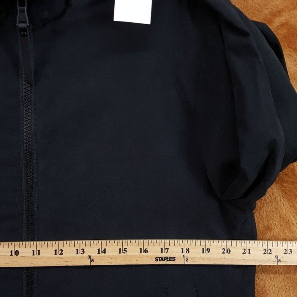 Robert Graham Jacket Mens Small Black Zip Up Lightweight Peached Stand Collar - Picture 6 of 9